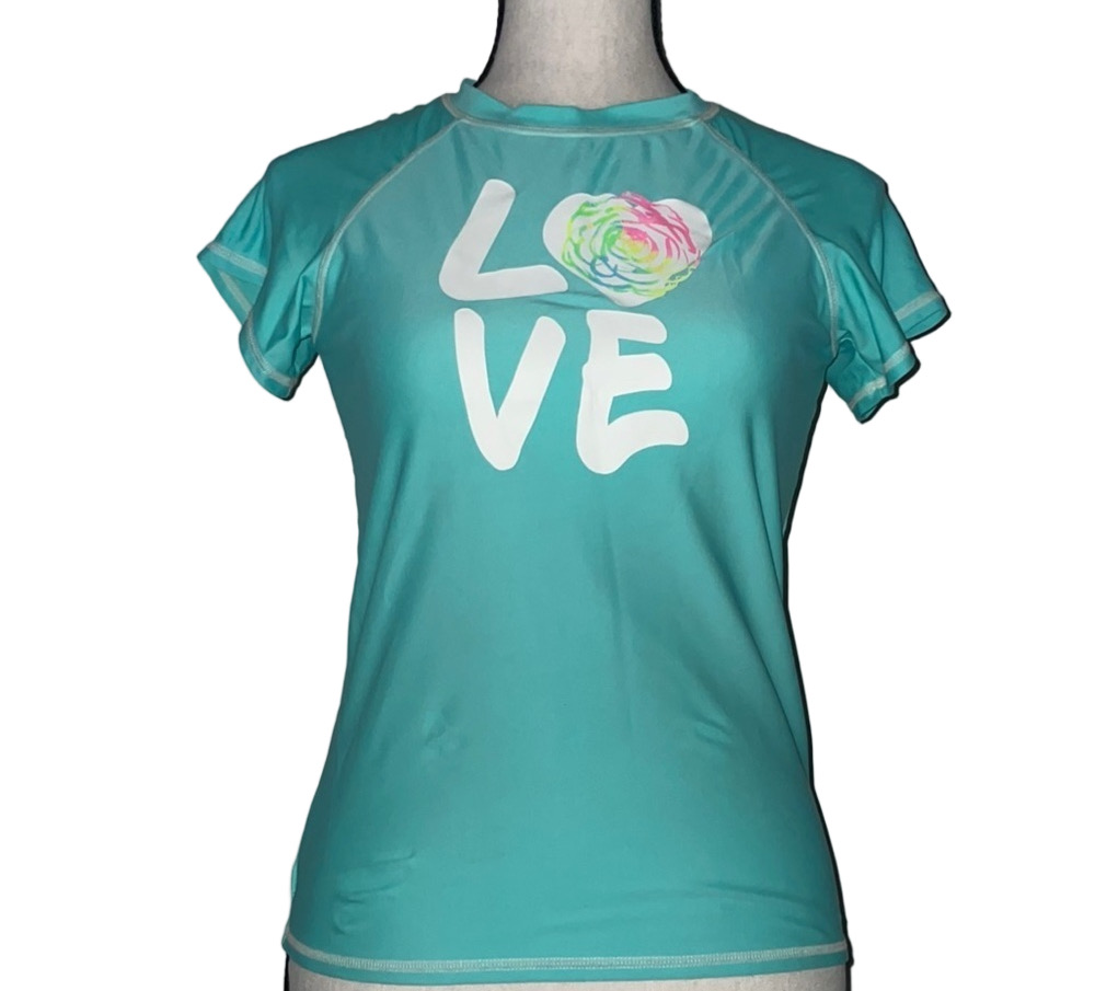 Girls Swim Rash Guard